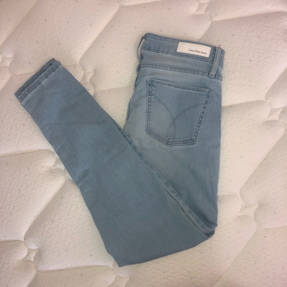 Calvin Klein W6 ankle skinny jeans